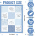 Oudain Christian Baby Blankets for Baby Blanket with Bible Verses Scripture Flowers Paisley Baby Receiving Baptism Blanket Christian Christening Gifts for Newborn Kids, 30 x 40 Inch (Blue) by Oudain