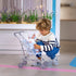 2 18 JC Toys Boutique | Folding Umbrella Doll Stroller for Children Years Plus, Blue Stripes and Soft Embroidery |