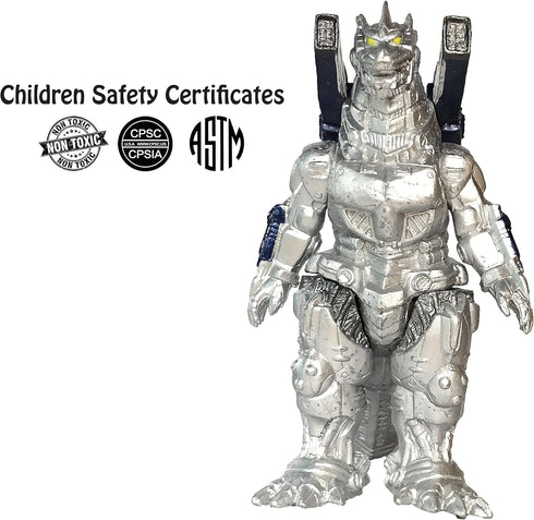 TwCare Set of 4 Godzilla Toys, Movable Joint Action Figures King of The Monsters Pack for Kids Birthday Cake Toppers