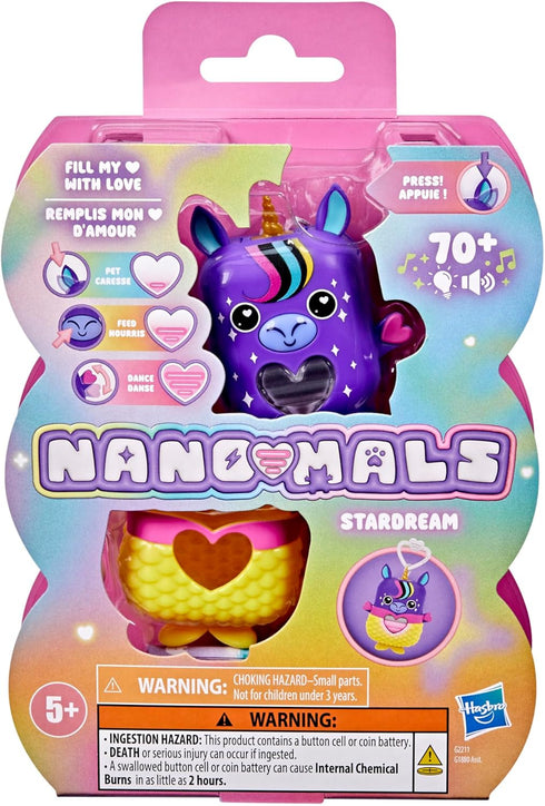 70+ 5+ Nano-MALS Stardream The Unicorn, Electronic Pet Unicorn Toy, Responses, Interactive Fidget Toys for Girls & Boys