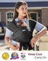 Momcozy Summer 8-35 lbs Summer, Swimming, Baby Carrier AirMesh - The Perfect Water Sling for Newborns to Toddler
