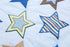 CribMATE 1 Blue Star Nursery Crib Quilted Comforter PC Baby Girl/Baby Boy Crib Quilt Baby Gift Idea (Blue Star)