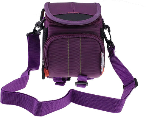 Navitech 400 Purple Baby Monitor and Camera Carry Case Bag Compatible With BT Audio Baby Monitor
