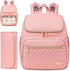 Backpack Backpack,Baby Straps,5 Weitars Diaper Bag Large Baby Diaper Bag with Changing Pad Travel Diaper Bag for Boys