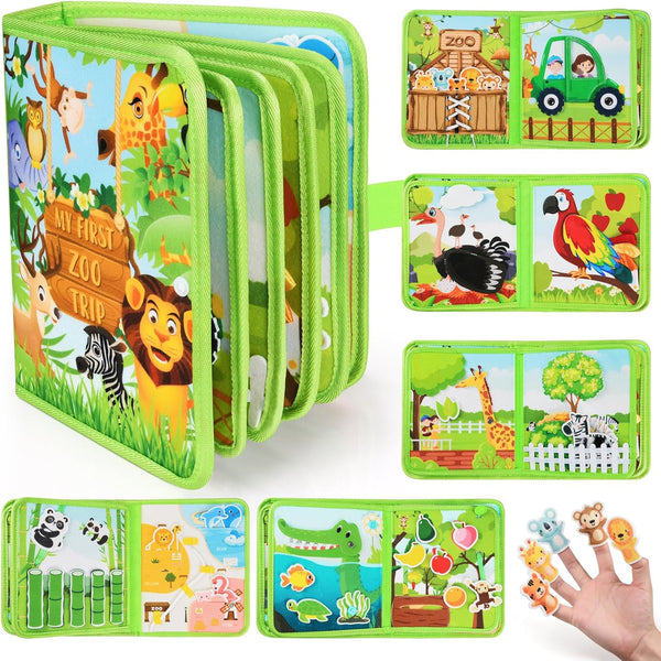 Busy Book for Toddlers 1-3: Busy Board for 1 Year Old Montessori