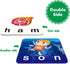 72 Word Spelling Puzzles with Error-Correction Mechanism in 3 Pieces, Perfect for Preschool Learning (36 Block Double Sided)