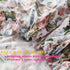 100% Country Brandream Fitted Crib Sheets for Girls Organic Cotton French Rose Floral Toddler Sheets Nursery Bed Sheet
