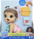 Baby Alive Lil Snacks Doll, Eats and Poops, Snack-Themed 8-Inch Baby Doll, Snack Box Mold, Toy for Kids Ages 3 and Up, Brown Hair