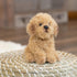 DEMDACO Black Long-Haired Chihuahua Children's Plush Beanbag Stuffed Animal Toy