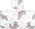 HXshaoye Cooling Baby Mattress 28" x 52"Breathable Crib Bumper Pads for Baby&Toddler Snowflake