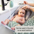 2-Position 0-6 20 Ingenuity Foldaway Baby Bath Seat, Adjustable Support for Sink or Bathtub, Ages Months up to Pounds