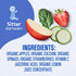 2 2 12-Pack Gerber Stage Baby Food, Organic Apple Zucchini Spinach Strawberry Puree Pouch, Servings of Fruit & Veggie