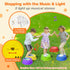 3 4 5 6 7 3-5 4-8 Music & Light up Stepping Stones for Kids, Non-Slip Toddler Balance Stepping Stone for Year Old
