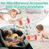 Tummy 0 3 6 9 12 PLAY Time Toys Rolling Baby Mirror Activity Toy for Newborn Months with Teethers Infant Mirror