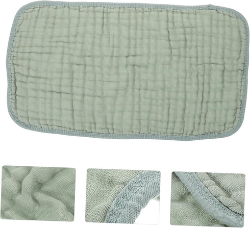 LOUYENOUS 6pcs Soft Muslin Washcloths Cotton Burp Cloths Newborn Girls Girls Burp Cloths