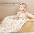 3 Pack 47 47 inches, Konssy Muslin Swaddle Blankets for Baby Girls Boys, Receiving Blanket Large x Soft Breathable