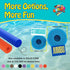 2 Pack, Swimming Oodles of Noodles Foam Pool Swim Noodles Hollow Core Foam Tube for Pool Floats, Buoyant for Beach