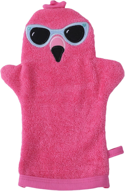 JN&LULU Baby Organics Bath Mitt Toddlers Bath Cotton and Soft Scrub Bathing