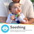 (2 Pack) 3+ Nuby NanaNubs Banana Massaging Toothbrush and Carrot Teether - Baby Teething Toys for Months