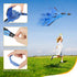 Kimmol 2CH 2.4Ghz RC Plane, Remote Control Airplane Toy - RC Plane Remote Control Planes Rc Aircraft with Lights