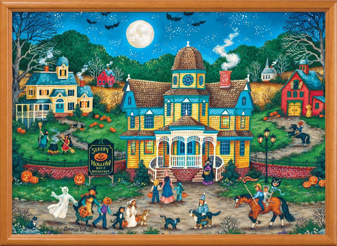 MasterPieces - 1000 Piece Halloween Jigsaw Puzzle - The Tag Along - 19.25"x26.75"