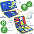 3-4 Toddler Sensory Busy Board: Travel Toy Activity Book for Girls Boys, Motor Skill Development Gift for Baby Aged