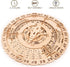Wood Trick Mayan Wall Calendar, 3D Wooden Puzzles for Adults and Kids to Build, 16" Wooden Model Kit