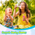 Outdoor Bubbles - 2 oz Bubble Blower Solution with Wands - Summer Fun Toys for Kids and Adults (4)