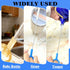 Set Multi-Size(10+12 Inch),Heavy 3mm 2mm Straws,6 Straw Cleaner Brush Duty Straw Brush Cleaner with Thick Steel