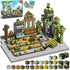 Annexfun Magnetic Blocks-100PCS Military Building Blocks Set, Kids Classroom Sensory Toy for