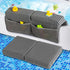 OS OMYSTYLE Baby Bath Kneeler and Elbow Rest Pad Set, 1.5'' Thick Quickly Dry