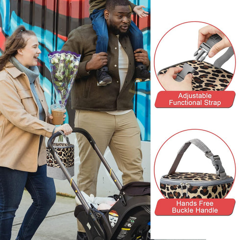 Accmor 4 8oz Breastmilk Cooler Bag, Baby Bottle Cooler Bags, Insulated Bottle Cooler Tote Bags On The Go, Fits Large