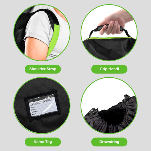 BOOMCLAP Durable stroller travel bag for airplane,stroller bag carseat cover for Double/Single/Jogging