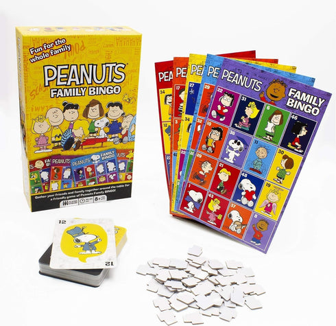 AQUARIUS - Peanuts Family Bingo Game