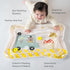 Tummy Tummy Tummy Taf Toys Time Water Mat for Babies - Stimulating Baby Water Play mat, Time Sensory Mat with Floating
