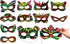 24 Sets Superhero Masks Rainbow Scratch Paper Art - Creative Classroom Arts and Crafts for Kids, Fun Party Favors