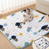 ZNVYPPD Baby Play Mats for Floor, 50x50 Playpen Mat Thick Soft Crawling Mat