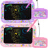 Urcoobela 2 Pack LCD Writing Tablet for Kids,10Inch Colorful Reusable Electronic Toddler Doodle