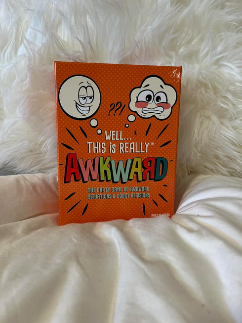 TDC Games Awkward Card Game - A Funny Party Game to Learn How Friends Handle Uncomfortable Situations