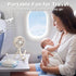 AMACOOL Battery Operated Stroller Fan, Baby Travel Essentials for Beach Disney, Newborn Boy & Girl Showers Gifts