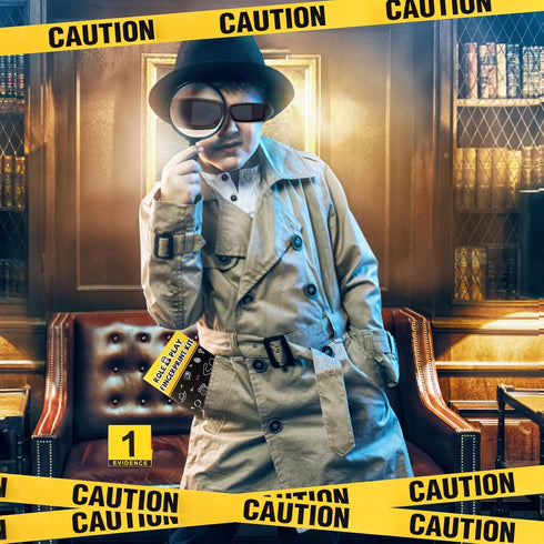 Kids Spy Kit - Detective Costume Accessories Set for Investigation Role Play, Educational Science Gift