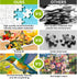 2 Pack Puzzles for Adults 1000 Pieces, Thick and Durable Hummingbirds and Flowers Jigsaw Puzzles