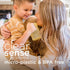 11 oz, 1 Olababy Clear Sense Silicone Tumbler with Handle & Straw Toddler & Kids Spill Proof Sippy Cup, Leak Resistant