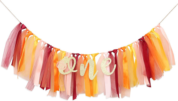 Little Pumpkin 1st Birthday High Chair Banner - Ballet, Halloween, Party Decorations