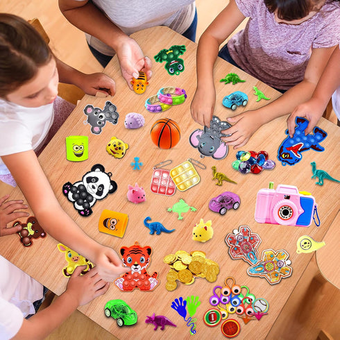 320PCS Party Favors for Kids, Easter Egg Fillers, Fidget Toys Bulk,Treasure Box Toys for Classroom, Prizes for Kids
