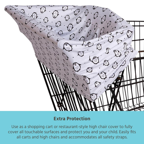 4-in-1 J.L. Childress Car Seat Cover for Babies - Multi-Use, Stretchy Car Seat Canopy and Privacy Cover - Breastfeeding