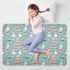 siphylline 52" 34" Snowmen Christmas Truck Extra Large Resuable Potty Training Pee Pad Soft Absorbent Baby Diaper