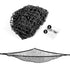 Stuffed Animal Hammock, Jumbo Toy Storage Net 83" Wall Sling, Extra Large Kids Mesh Toy Net Organizer (Black)