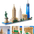 YaJie New York Skyline Micro Mini Blocks Building Set, 3452 Pcs 3D Puzzle Model Kit for Adults & Kids