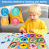 100 Pieces Puzzles for Kids Ages 4-8, Delicious Donuts Jigsaw Puzzle, Large 100 Piece for Toddler Children